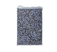 Diamantes de imitación de cristal 14400 Pcs Hot fix Rhinestones SS6-SS20 Multicolor(Smoked Topaz,SS20-14400pcs)