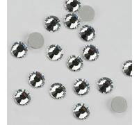 Diamantes de imitación de cristal AB con base plana, fijación en frío y sin calor, para decoración de uñas, bricolaje, 101 cristales, 3,2 mm, SS12, 1440 unidades