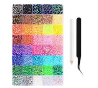 Diamantes de imitación de gelatina para deslumbrar, kit de Bedazzler, piedras de parte trasera plana, para zapatos, teléfonos, ropa, botellas de tela, maquillaje facial, manicura, uñas