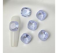 Diamantes de imitación K9 de cristal cuadrado con fondo puntiagudo para decoración artística