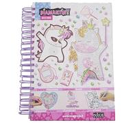 DIAMANTINY 90022 - Unicornio para pintar por números, multicolor, A5