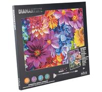 DIAMANTINY Cuadro Full Colors Flowers, 96582