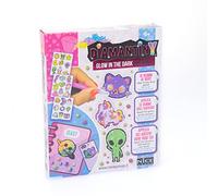DIAMANTINY Deco Stickers Fluo, Pegatinas Efecto Mosaico 3D para decorar con Fluo Gems
