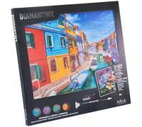 DIAMANTINY Level Up - Cuadro - Creative Art, kit de pintura de diamantes, crea el mosaico Burano