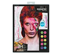 DIAMANTINY Level Up - PLUS Celebrities III - Actividad Crystal Art, Diamond Painting Kit, Bowie, A4, 96461
