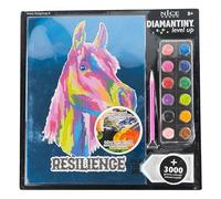 DIAMANTINY Level Up - Pop - Nice Group Creative Art, Diamond Painting Kits, crea el mosaico de Gato Luminoso