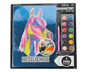 DIAMANTINY Level Up - Pop - Nice Group Creative Art, Diamond Painting Kits, crea el mosaico de la Mariposa Consciente