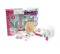 DIAMANTINY-Diamante Crystal Art Diamond Painting Kit Completo-Diseño Decoración de Uñas Niña-3D-90004, Color Blanco. (Nice Group 90004)