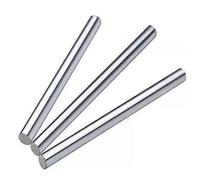 Diámetro de varilla de acero inoxidable 4mm 5 6 8 10mm Eje lineal Varilla redonda métrica Varilla de tierra 100mm 200mm 300mm 400mm 500mm de largo, 1 pieza(4mm,400mm)