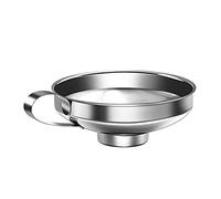 Diámetro del embudo de acero inoxidable de 3,6 cm Embudo de conservas amplio y regular Jarra para conservas Suministros de conservas Embudo de cocina Jam Herramienta de filtro de aceite de vino