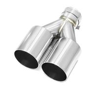 Diámetro interior de 63 mm, entrada de corte recto, boquilla de tubo de escape de silenciador de 76 mm, 89 mm y 101 mm. Moldura del tubo escape(ID60MMOD76)