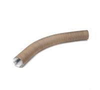 Diámetro interno acanalado flexible del conducto de aire 25m m del papel de aluminio para los usos del calentador y de la ventilación