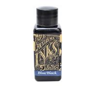 Diamine Botella de tinta para pluma estilográfica azul y negra de 30 ml