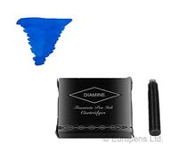 Diamine - Estándar Cartuchos de Tinta, Mediterranean Blue 6 cartuchos