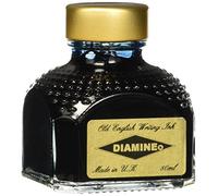 Diamine - Frasco de tinta de pluma estilográfica de 80 ml turquesa, color Bleu foncé
