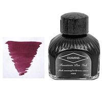 diamine Ink Merlot, púrpura, lila de tinta, tinta de texto en cristal de tinta, 80 ml