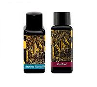 Diamine Tinta para pluma estilográfica, 30 ml, sangre de buey y aurora borealis, paquete de 2