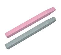 DIAMOEN 2 Piezas de Cuarzo Exfoliante para cutículas de uñas Lima de uñas Quitar palillo de Arte Piedra de pulir Exfoliar Herramienta de Talla manicura del Cuidado Pusher