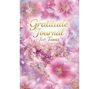 Diamond Accent Heart and Flower Journal: 6 x 9 Wide Lined Pages for Women and Teens: The Daily Sparkle Journaling Series