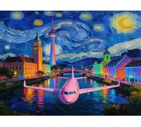 Diamond Art AvióN Diamond Painting 110x80cm 7-99YP