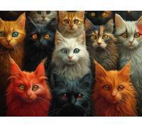 Diamond Art Gato Diamond Painting 110x80cm 5-E79W3