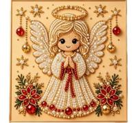 Diamond Art Kits For Adults Christmas Pearl Suncatcher Decor (#J 8in)