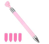 Diamond Art Pen con recambios de cera Herramienta de selección de diamantes de imitación de 5, 9 pulgadas para pintar diseños de arte de uñas 5 piezas Estilo-1