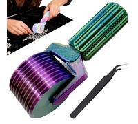 Diamond Art Roller - 3D Diamond Painting Roller Tools, Multipurpose Diamonds Art Straightening Tool, Detachable Diamonds Painting Accessories, Easy Grip Hand Pressing for Craft Lover Gift (D)