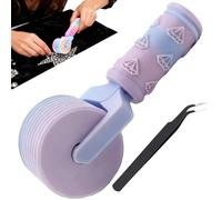 Diamond Art Roller - 3D Diamond Painting Roller Tools, Multipurpose Diamonds Art Straightening Tool, Detachable Diamonds Painting Accessories, Easy Grip Hand Pressing for Craft Lover Gift (I)