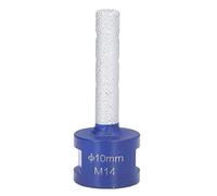 Diamond Bit Broad Vacú Soldura de soldura de soldura Cortador M14 Portelina de rosca Cerámica dura Mármol de granito Herramienta de molinillo (10 mm)