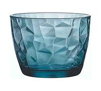Diamond Blue - Vaso para Whisky, 39 cl, Pack con 6 vasos