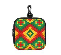 Diamond - Bolsa pequeña impermeable con cremallera, bolsa de almacenamiento de neopreno para auriculares, funda con clip para llavero