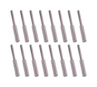Diamond Chainsaw Sharpener Set 3/16 Inch 16Pcs Replación de Arquivos de cadenas de calzado para mantenimiento de la cadena Compatible con la caja de cadena de 3/16 Inches