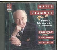 Diamond, D. - Symphony 1/Concerto Violin 2/Enormous Room