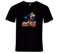 Diamond Dallas Page DDP Diamond Cutter Self High Five Retro Wrestling T Shirt Black(Small)