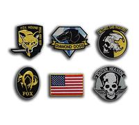 Diamond Dogs metal gear Solid cosplay Tactical la moral Badge Patch (2 - en chapas) de hierro por ONEKOOL