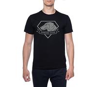Diamond Dogs Metal Gear Solid Hombres Camiseta De Manga Corta Negro Cuello Redondo Men T-Shirt Black Round Neck 4XL