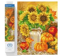 DIAMOND DOTZ Autumn Harvest Kit de pintura: Cosecha de otoño, Tela, 56x42cm