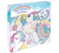 DIAMOND DOTZ Box 2592873 - Juego de cuadro de pintura de diamante 5D original My Little Pony Dreams, kit de pintura de diamantes con caja de diseño y piedras brillantes, para niños a partir de 6 años