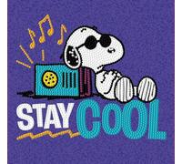 DIAMOND DOTZ BOX 2594656 Snoopy Stay Cool - Juego de cuadro de pintura de diamante 5D original con caja de diseño y piedras brillantes, para niños a partir de 14 años