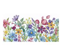 Diamond Dotz: Caja de Dotz, Set de mosaico de flores silvestres con diamantes, 20 x 40 cm