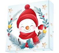 Diamond Dotz: Set de creación de cuadros - Muñeco de nieve