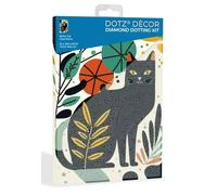 Diamond Dotz: Dotz Box, kit de pintura con diamantes Boho Cat, 30 x 20 cm