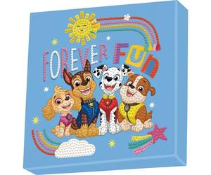 Diamond Dotz Dotz Box - Kit de pintura con diamantes Patrulla Canina, 28x28 cm