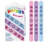 DIAMOND DOTZ DOTZIES 2524567 - Juego de pulsera con diseño de corazón | Kit de creación para iniciar pulseras con diamantes de imitación