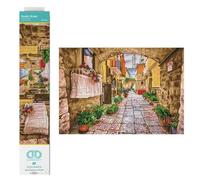 DIAMOND DOTZ DQ10 Kit Intermedio Calle Rústico, 52x36cm