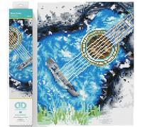DIAMOND DOTZ-DQ8.019 Paisaje Kit intermedio Squares DQ8, Multicolor, 34 x 31cm