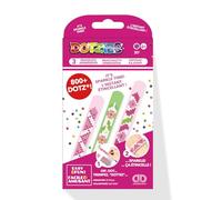 DIAMOND DOTZ DTZ11.017 - Juego de pulseras de diamantes 5D originales Pretty en color rosa con 3 brillantes Bracelets aprox. 21 x 2 cm, cierre de velcro, kit completo de diamantes DIY para niños a partir de 6 años