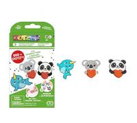 DIAMOND DOTZ DTZ12.037 - Juego de 3 pegatinas brillantes para principiantes con diamantes 5D, para niños a partir de 6 años, aprox. 9 x 8 cm