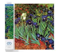 DIAMOND DOTZ Irises (Van Gogh) Pintura, Kit para Principiantes, Sintético, 71.12x55.9cm